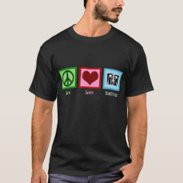 Liebe Frieden Radiologie T-Shirt