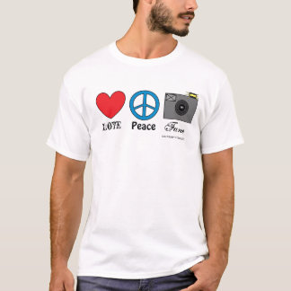 Liebe, Frieden, Ruhm T-Shirt