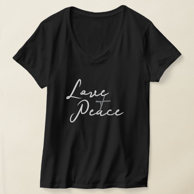 Liebe & Frieden T-Shirt (Ablage )