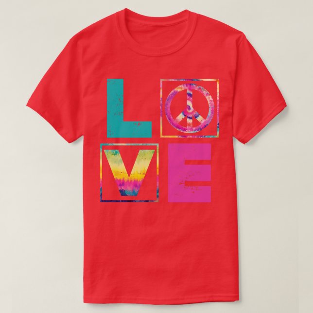 Liebe Frieden T-Shirt (Design vorne)