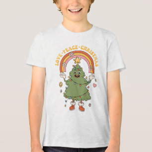 Liebe, Frieden, Weihnachten - Ein Urlaub im Grünen Tri-Blend Shirt