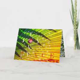 Liebe, Frieden, Weihnachtskarte Feiertagskarte