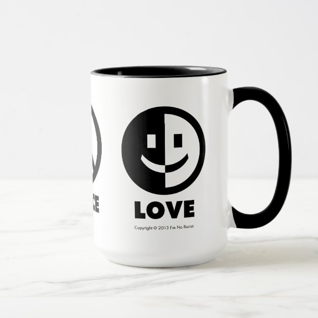 Liebe-FriedensLiebe-Tasse Tasse (Rechts)