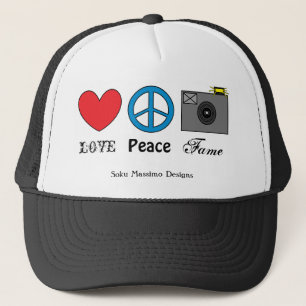 LIEBE-FRIEDENSruhm Truckerkappe