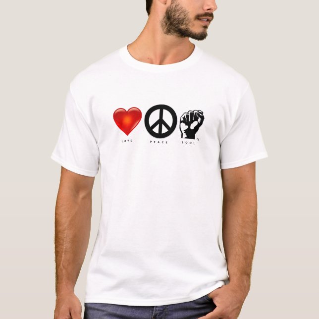 LIEBE-FRIEDENSSoul T-Shirt (Vorderseite)
