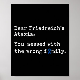 Liebe Friedreichsche Ataxie  Poster