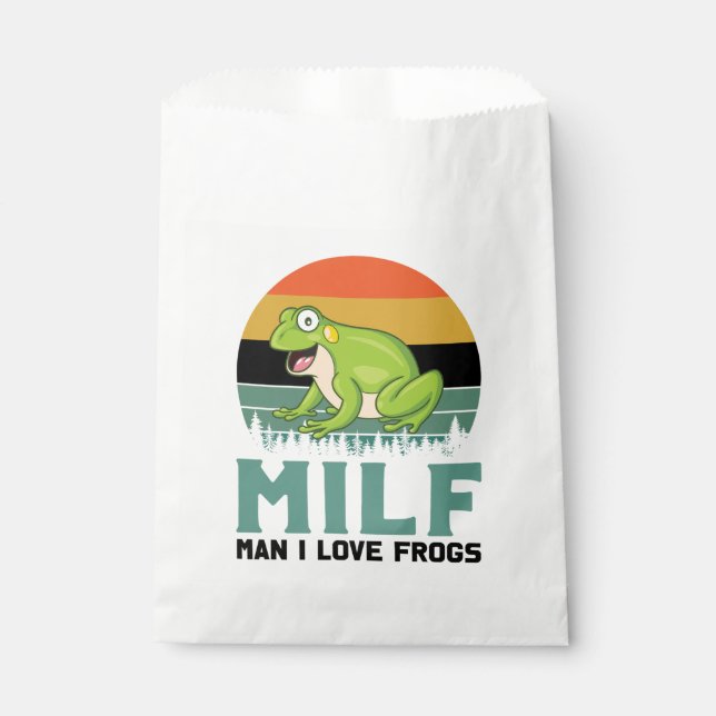 Liebe Frogs bevorzugen Flaggen Geschenktütchen (Vorderseite)
