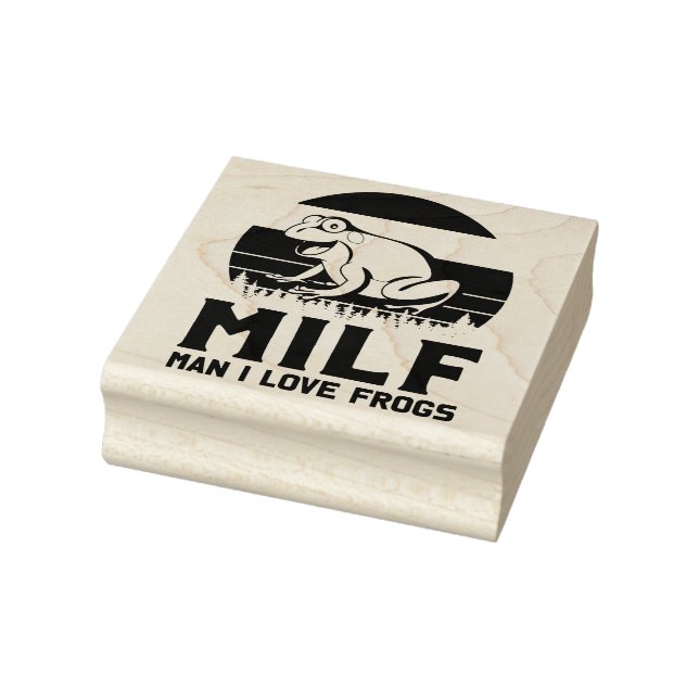 Liebe Frogs Briefmarke Gummistempel (Stempel)