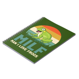 Liebe Frogs Foto Notebook Notizblock