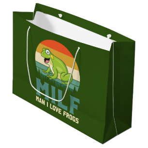 Liebe Frogs Gift Bags Große Geschenktüte