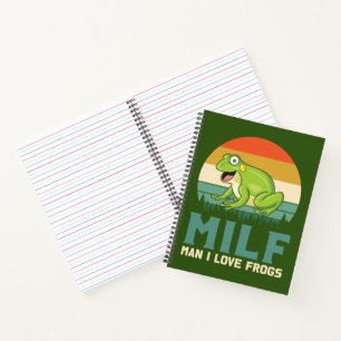 Liebe Frogs Notebook Notizbuch