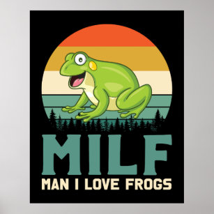 Liebe Frogs Poster