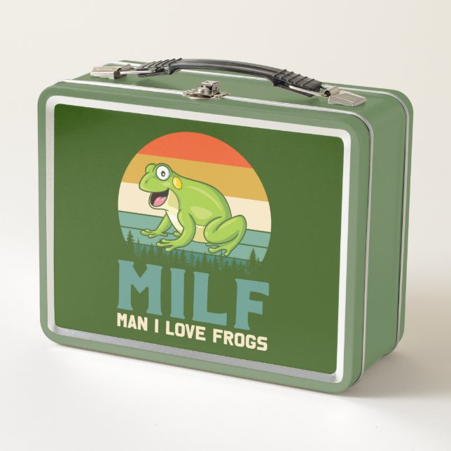 Liebe Frosch Lunchbox (Vorderseite)