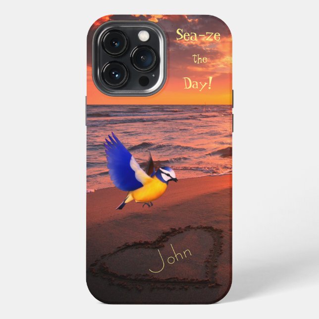 Liebe Fun Trendy Sea- Seabird iPhone Hülle (Rückseite)