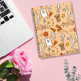 Liebe für Basketball-Notebook Notizbuch