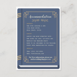 Liebe für Bibliothekswohnungen Begleitkarte