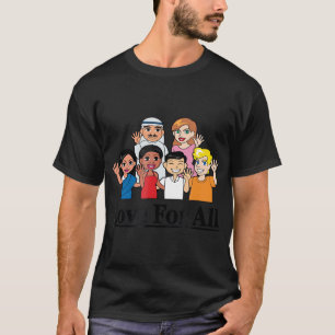 Liebe für das Diversity "Multikulturelle Einheit d T-Shirt