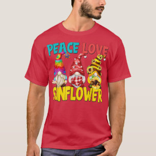 Liebe für den Frieden Sonnenblumen Nomaden für den T-Shirt