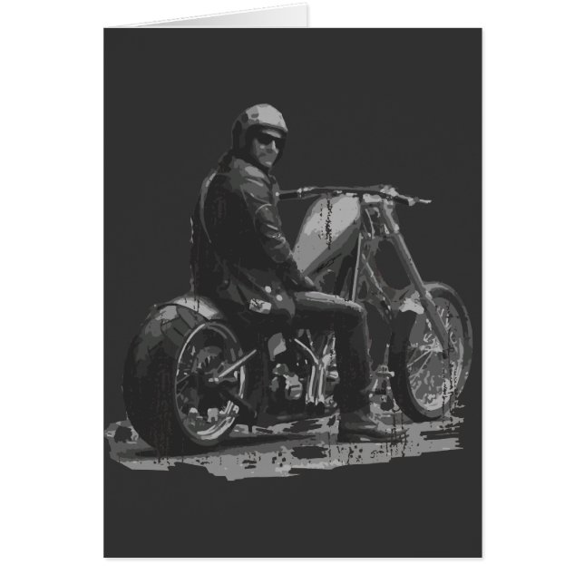 Liebe für den Motorrad-Chopper (Vorne)