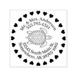 Liebe für den persönlichen Kontakt von Turtles Permastempel