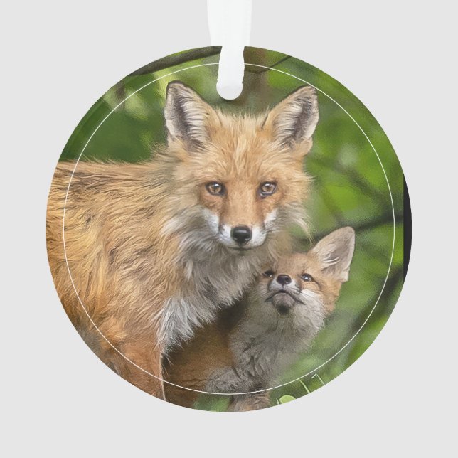 Liebe für den Vater Ornament (Rückseite)