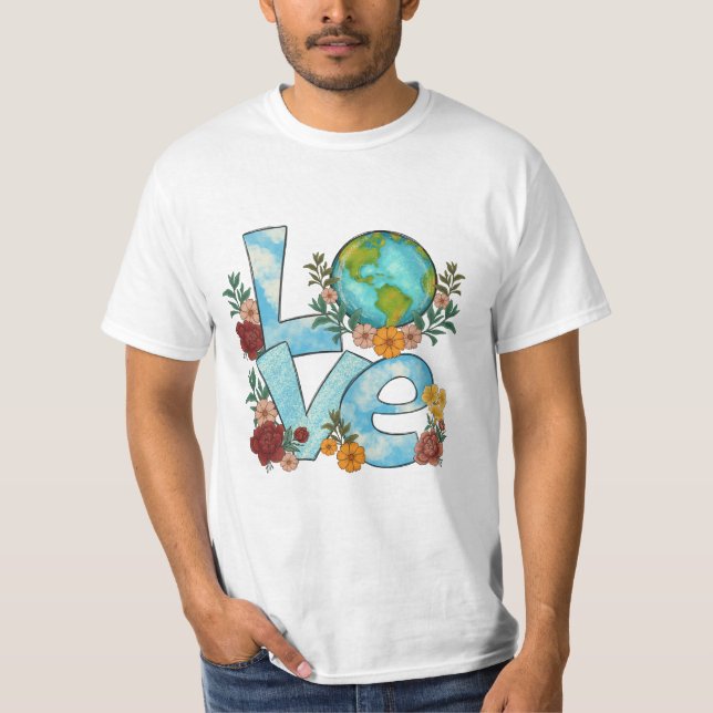 Liebe für die Erde - Eine Blumenfeier für unseren  T-Shirt (Vorderseite)