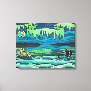 Liebe für die Malerei mit einheimischer Kunst, Can Leinwanddruck