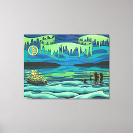 Liebe für die Malerei mit einheimischer Kunst, Can Leinwanddruck