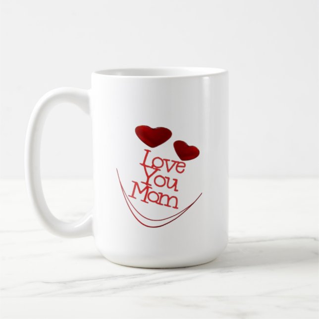 Liebe für die Tasse der Mama (Links)