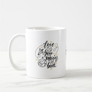 LIEBE FÜR EUCH DIE MUND-UND RÜCKEN-Tasse Kaffeetasse