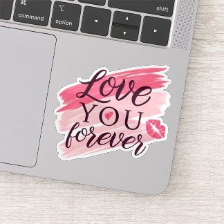 Liebe für ewig Aufkleber