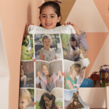 LIEBE für Foto-Collage der BEST GRANDMA 12 Familie