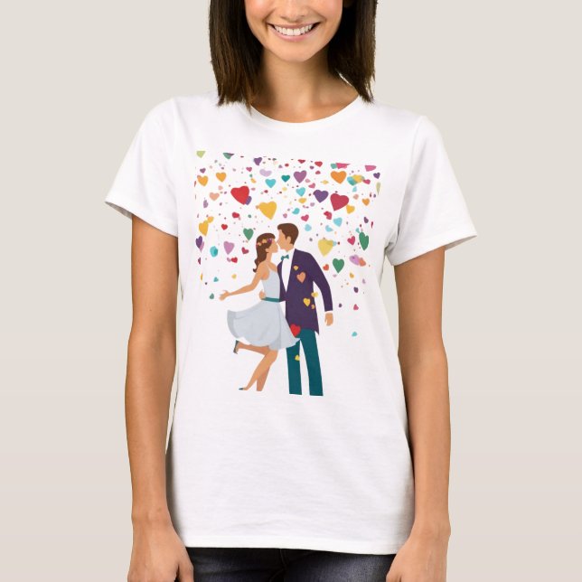 Liebe für Frauen T-Shirt (Vorderseite)