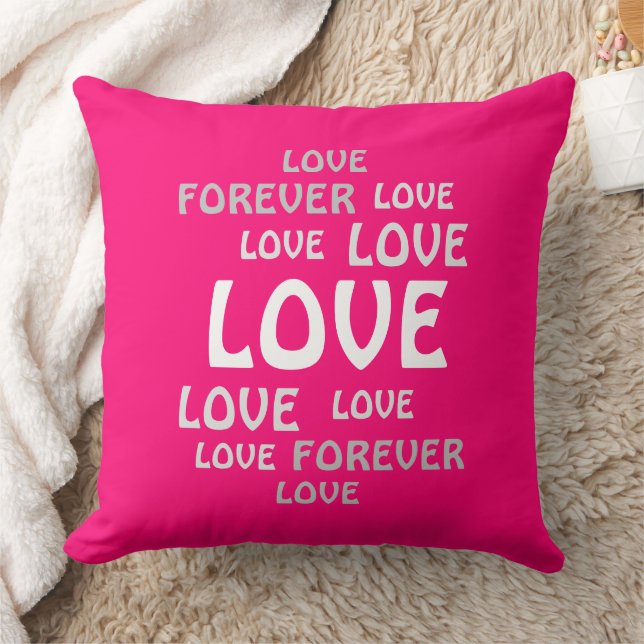 LIEBE FÜR FREUND, FREUND, HUSBAND, EHEFRAU, KISSEN (Decke)