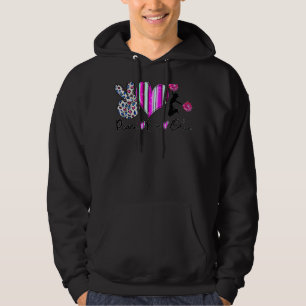 Liebe für Frieden Hoodie