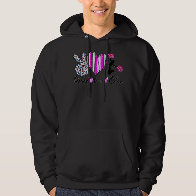 Liebe für Frieden Hoodie (Vorderseite)
