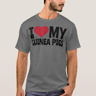 Liebe für Guinea Schweine T-Shirt