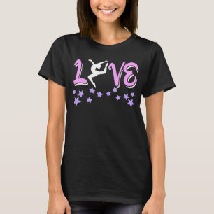 Liebe für Gymnastik T-Shirt