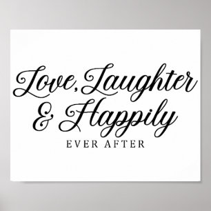 Liebe für Hochzeiten Poster