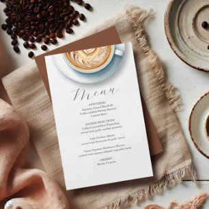 Liebe für Hochzeitsmenüs ist das Brechen des Budge Flyer