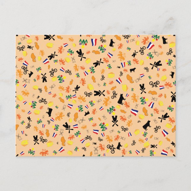 Liebe für Holland Postkarte (Vorderseite)