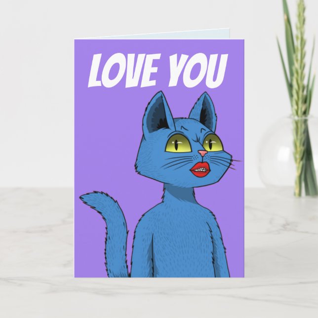 LIEBE FÜR IHN AM GEBURTSTAG KARTEN (Vorderseite)