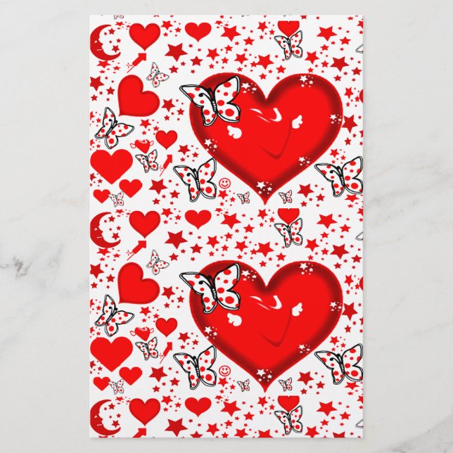 Liebe, für immer und immer_ briefpapier (Vorderseite)