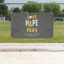 Liebe für Krebs im Kindesalter hoffen Banner im Fr