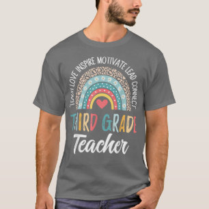 Liebe für Lehrer der dritten Klasse Inspirierte Bo T-Shirt