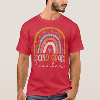 Liebe für Lehrer der zweiten Klasse Inspirierte Bo T-Shirt