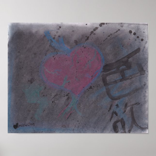 Liebe für Lust-Poster Poster (Vorne)