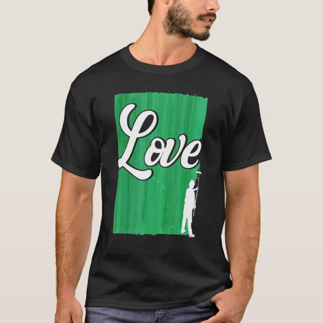 Liebe für Maler T-Shirt (Vorderseite)