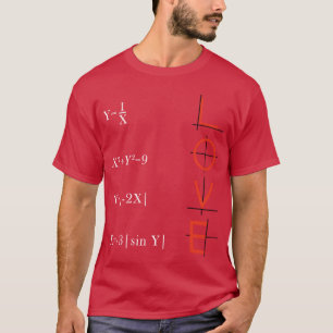 LIEBE FÜR MATHEMATIK-LÖSUNGSFAMILIE T-Shirt