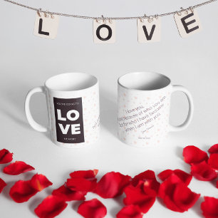 Liebe für mich kaffeetasse